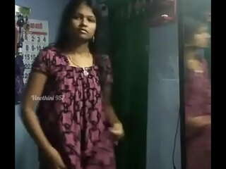 A girl from Thanjavur gets naked